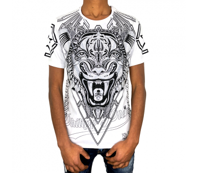 T-Shirt Round Neck SS “Psychological “ philipp plein