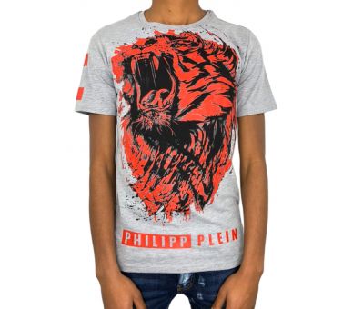 Philipp plein T-shirt Round Neck SS "Lion roar"