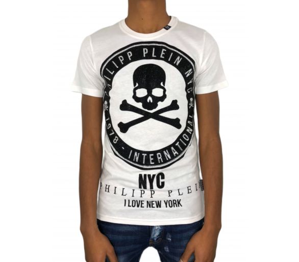 Philipp plein T-shirt Round Neck SS "Eddie"