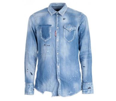 DSQUARED2 CHEMISE EN JEANS