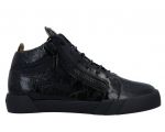 Giuseppe Zanotti Baskets noir brillant