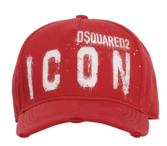 DSQUARED2 casquette icon rouge