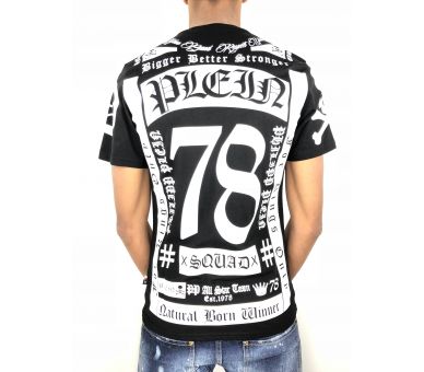 Philipp plein T-shirt Round Neck SS "Dip"