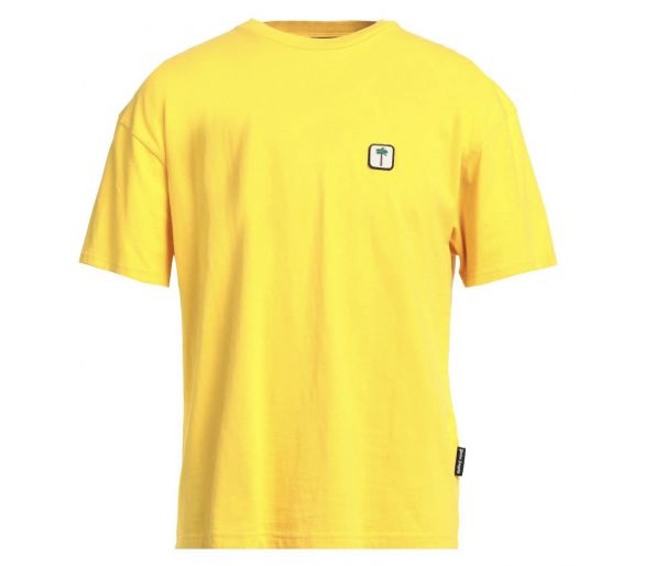 PALM ANGELS t-shirt jaune