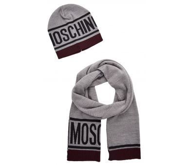 MOSCHINO Bonnet et écharpe