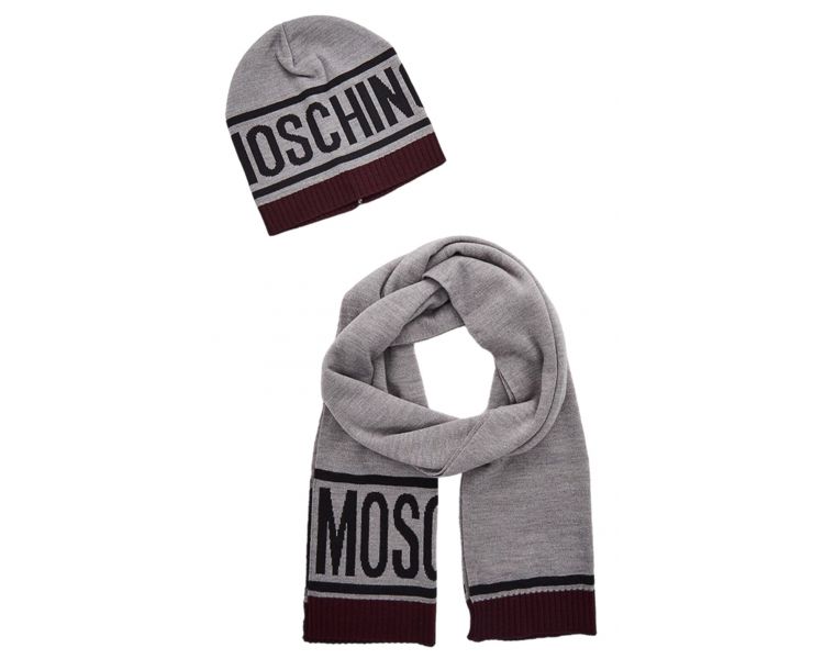 MOSCHINO Bonnet et écharpe