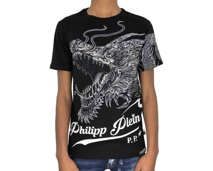 Philipp plein T-shirt Round Neck SS "Efficient"