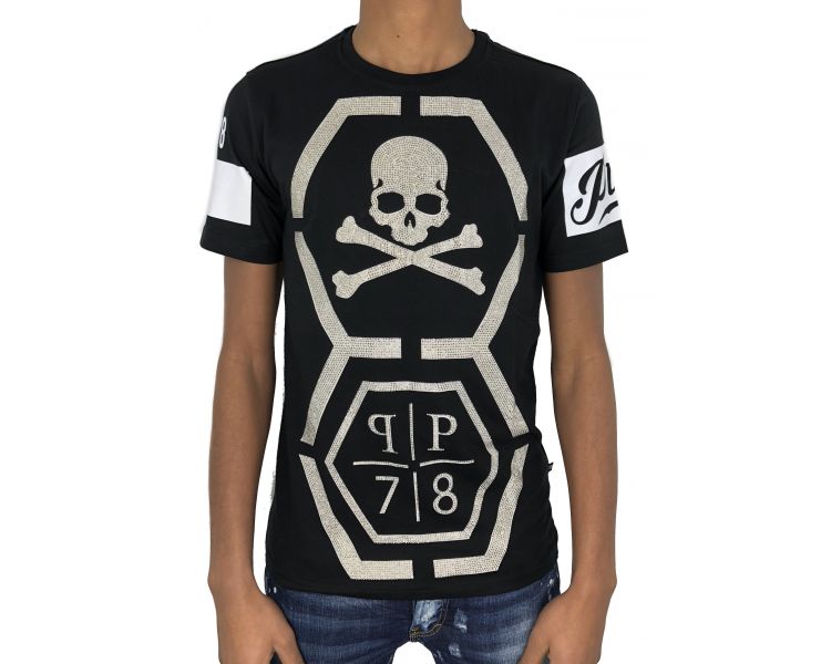 Philipp plein T-shirt Round Neck SS "Dont'n know"