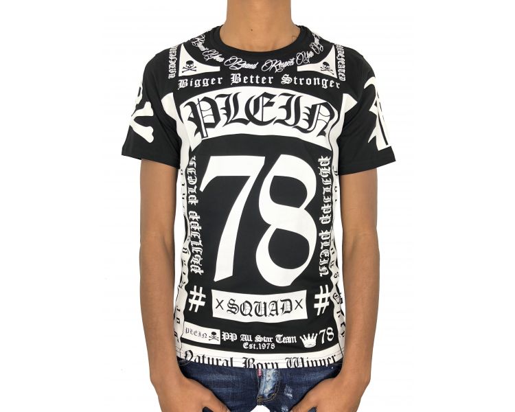 Philipp plein T-shirt Round Neck SS "Dip"